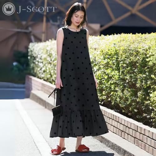 Amazon.co.jp: [J-Scott] [ジェイスコット] ロングワンピース